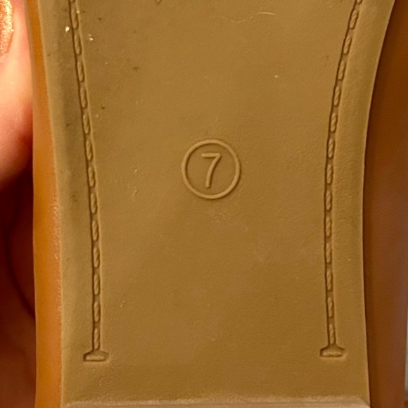 TRARY Women’s Brown Flats, EUC, Size 7 - Picture 5 of 6